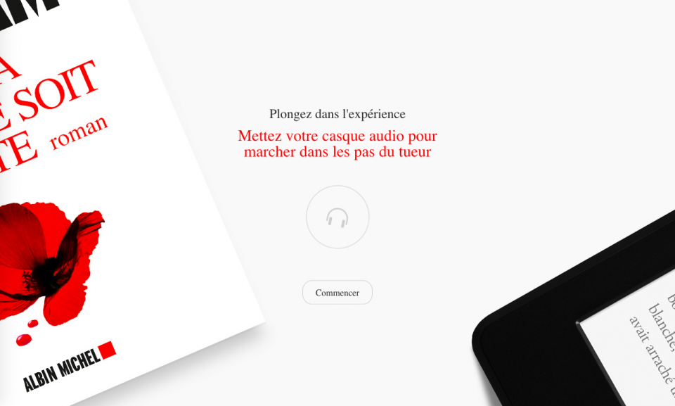 Premier livre enrichi en son 3D 